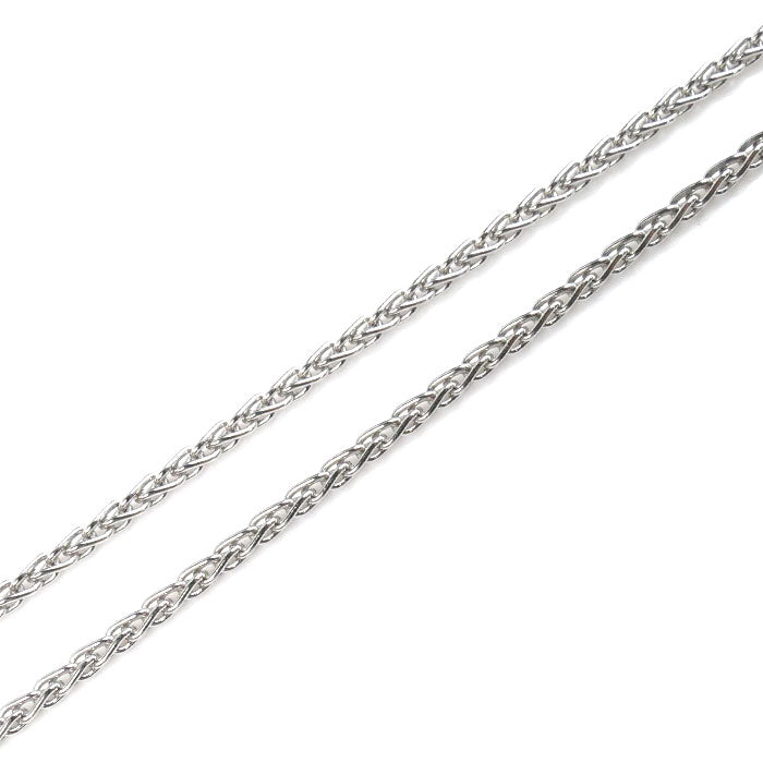 Carrera y Carrera K18WG White Gold Dolphin Diamond Necklace