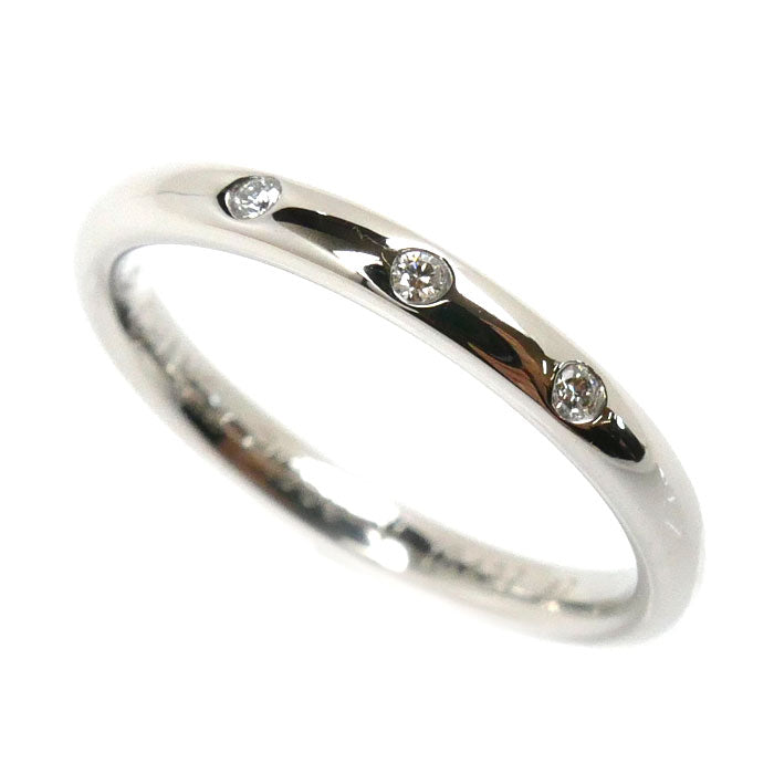 Chanel Pt950 Platinum Diamond Ring 3P