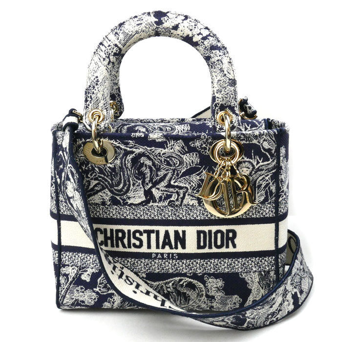 Dior Lady D-Lite Medium 2Way Shoulder Bag