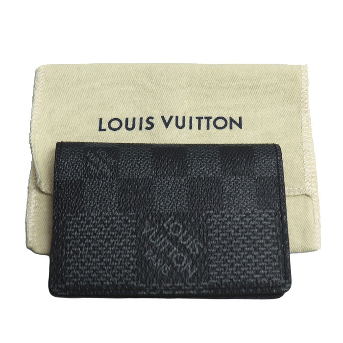 Louis Vuitton Damier Graphite Organizer Card Case N60431