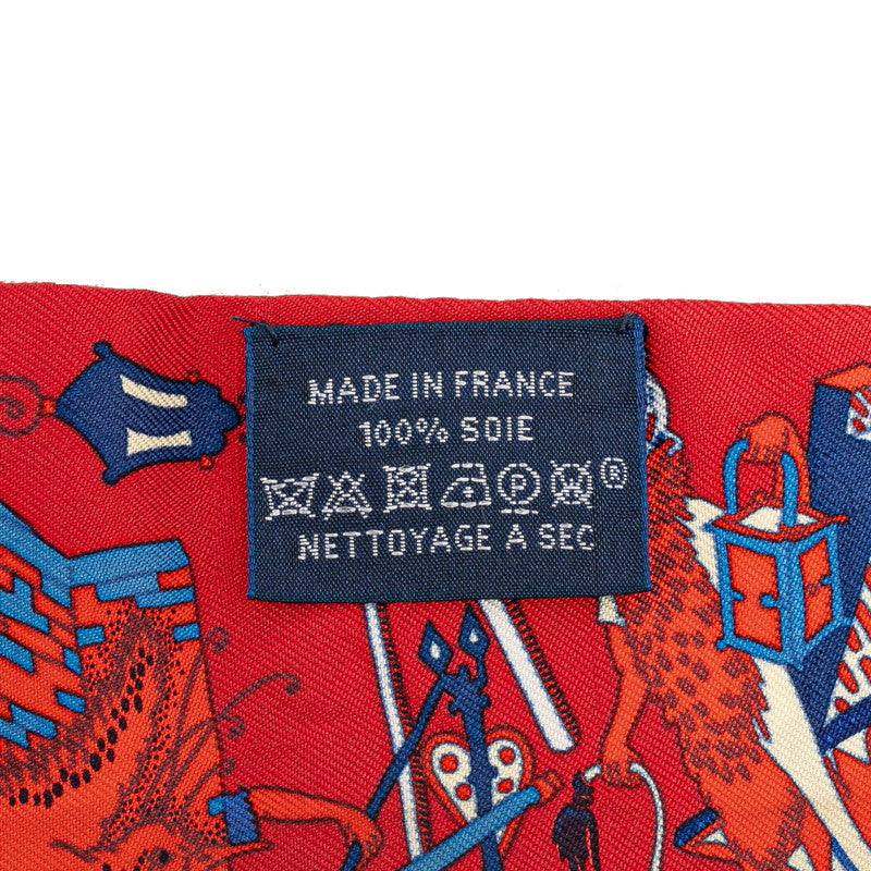 Hermes Silk Twilly Scarf La Folle Parade