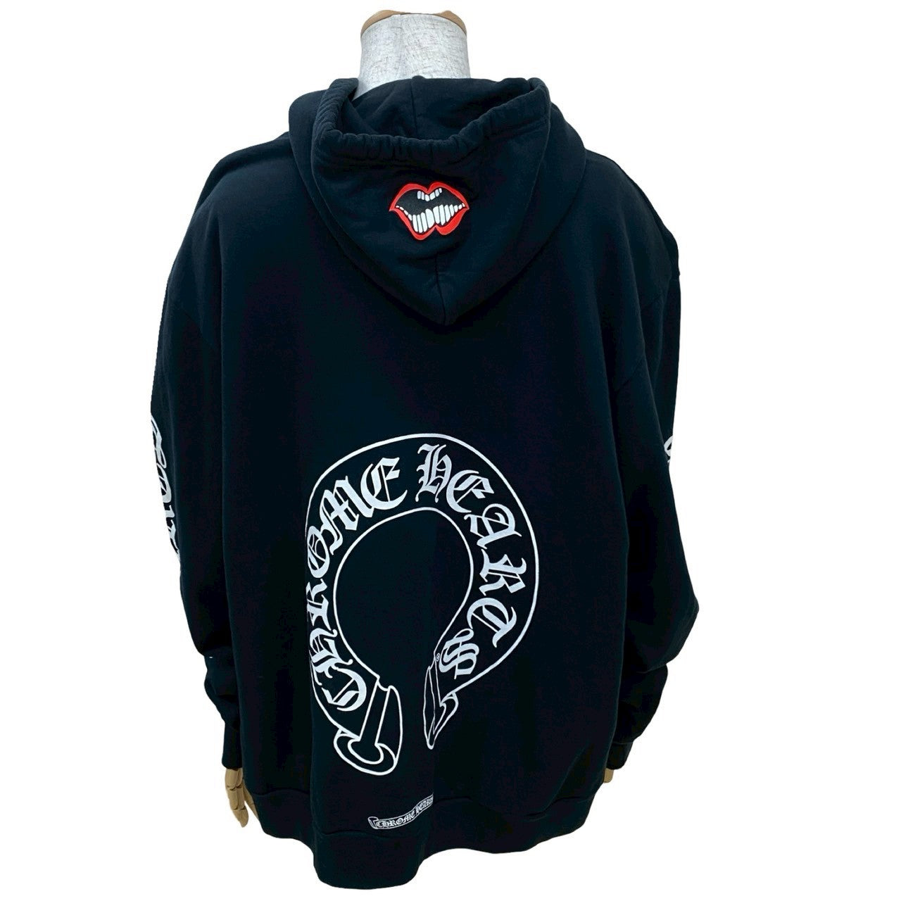 Chrome Hearts Horseshoe Logo Cotton Hoodie