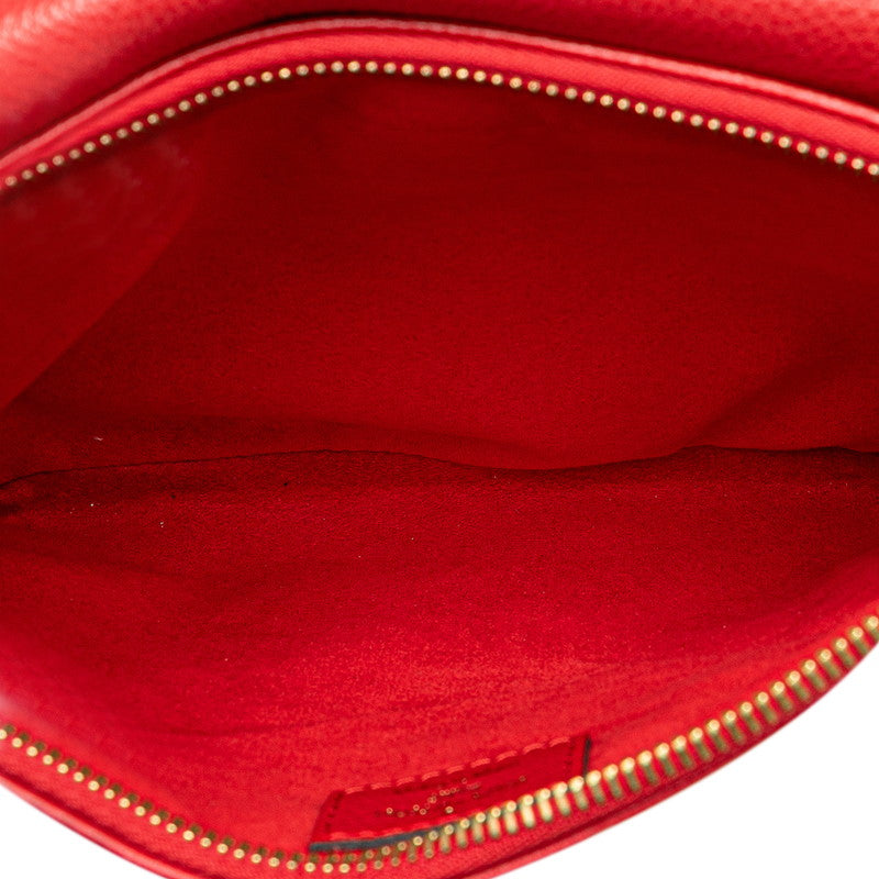 Louis Vuitton Monogram Twice Shoulder Bag Red