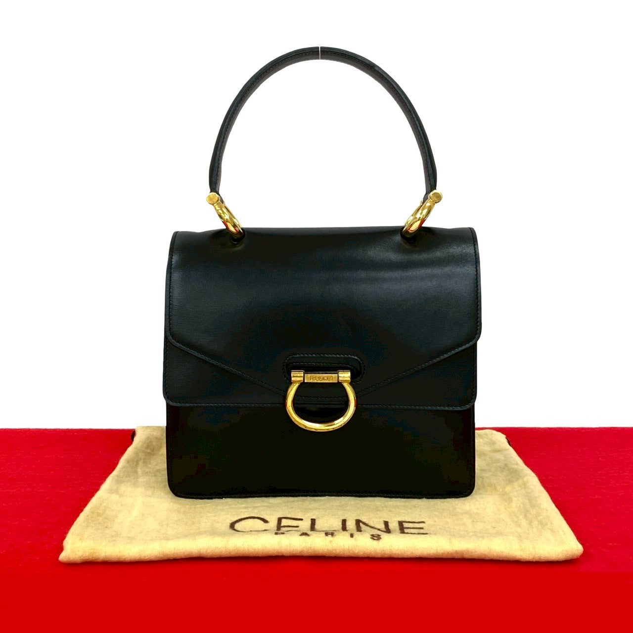 Celine Handbag Calf Leather Handbag