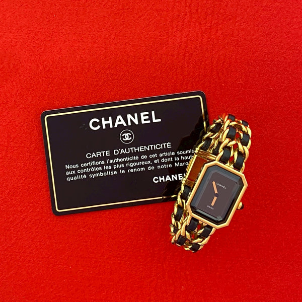 Chanel Premiere Quartz Stainless Steel Bracelet