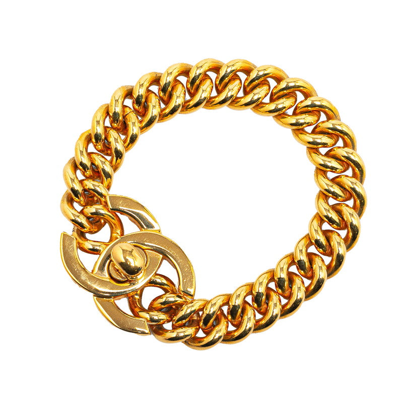 Chanel Coco Mark Turnlock Bracelet Gold