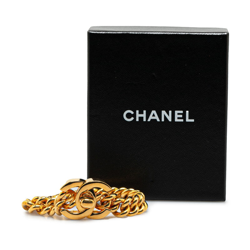 Chanel Coco Mark Turnlock Bracelet Gold