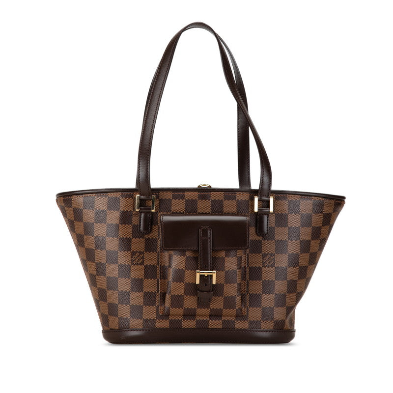 Louis Vuitton Damier Manosque PM Tote Bag N51121 in Great Condition