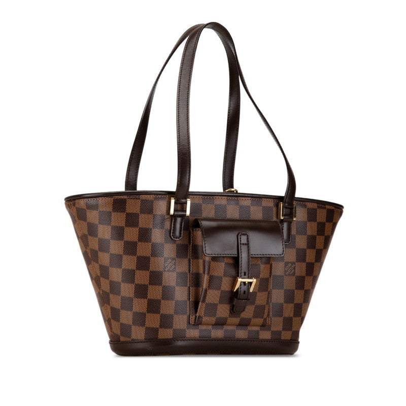 Louis Vuitton Damier Manosque PM Tote Bag N51121 in Great Condition