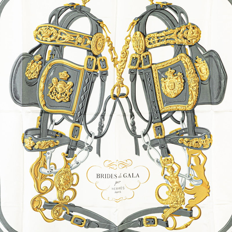 Hermes Silk Scarf BRIDES de GALA