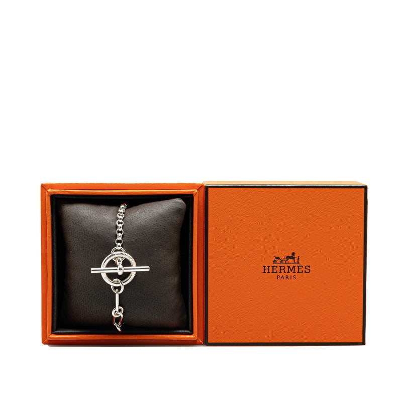 Hermes Chaine d'Ancre Punk Bracelet Silver