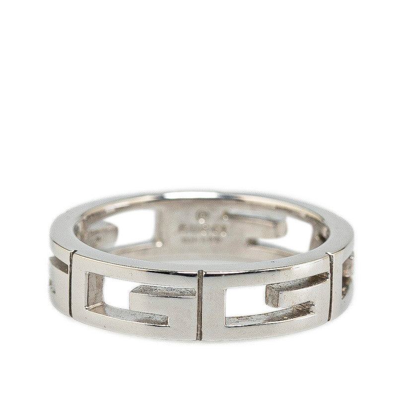 Gucci K18WG White Gold Ring