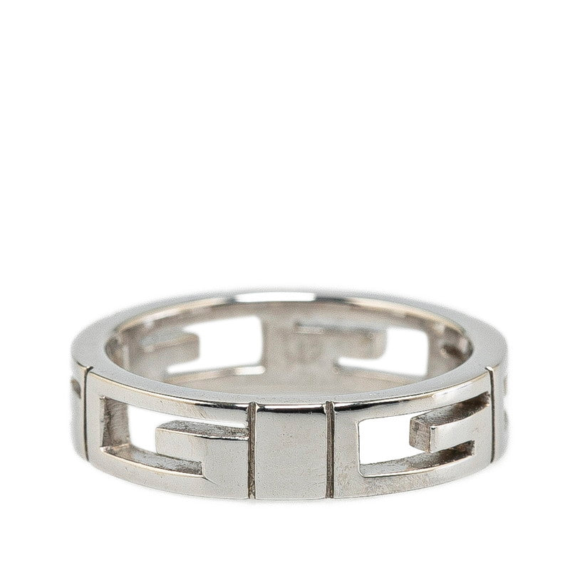 Gucci K18WG White Gold Ring