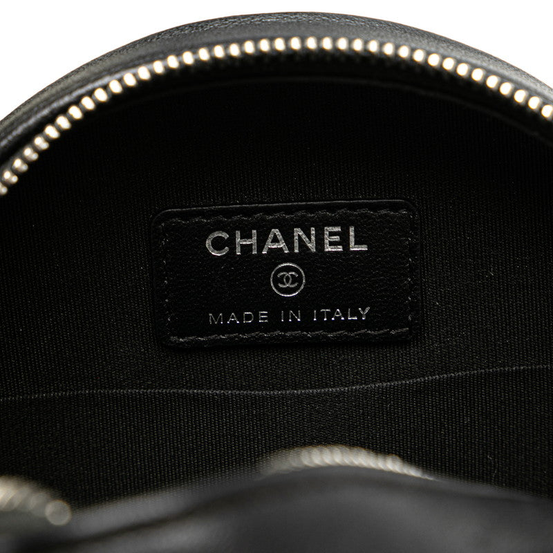 Chanel Camellia Round Mini Chain Shoulder Bag