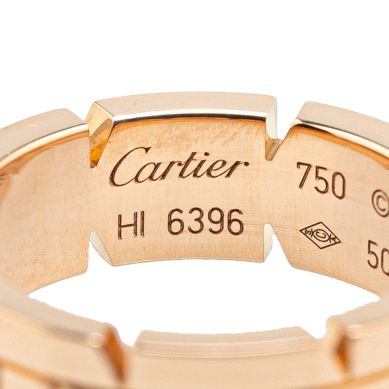 Cartier Tank Française Ring K18PG Pink Gold