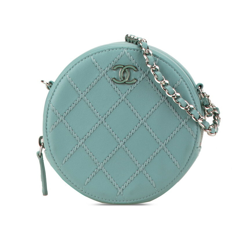 Chanel Matelasse Wild Stitch Chain Shoulder Bag