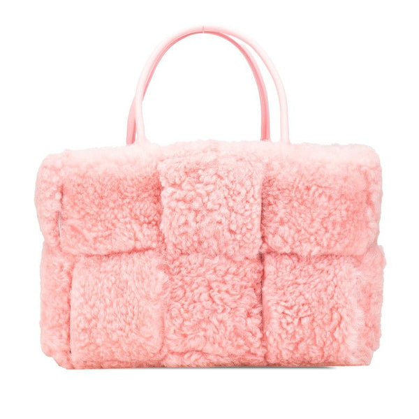Bottega Veneta Arco Suede Leather Handbag