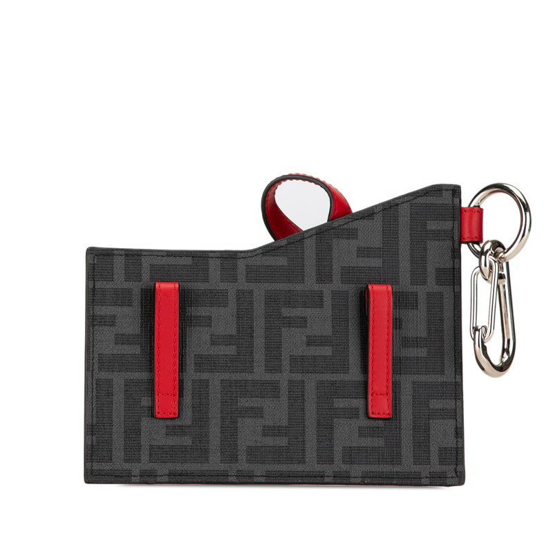 Fendi Zucca Charm Keychain 7AR759 PVC Leather