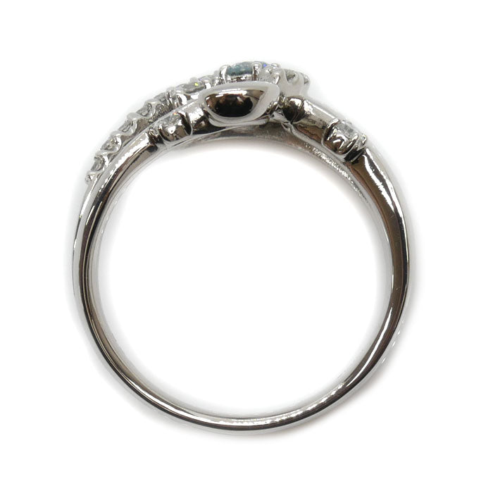 K18WG Diamond Ring 0.65ct