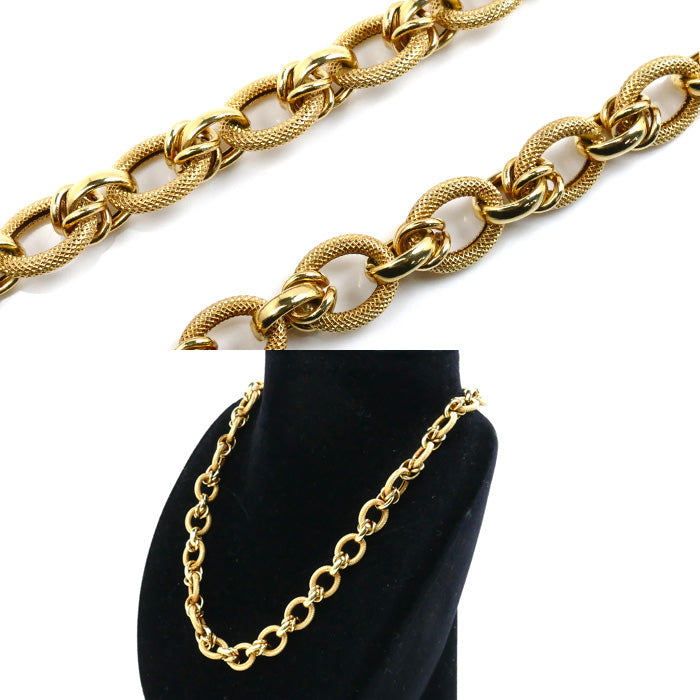 UNOAERRE K18YG Yellow Gold Necklace