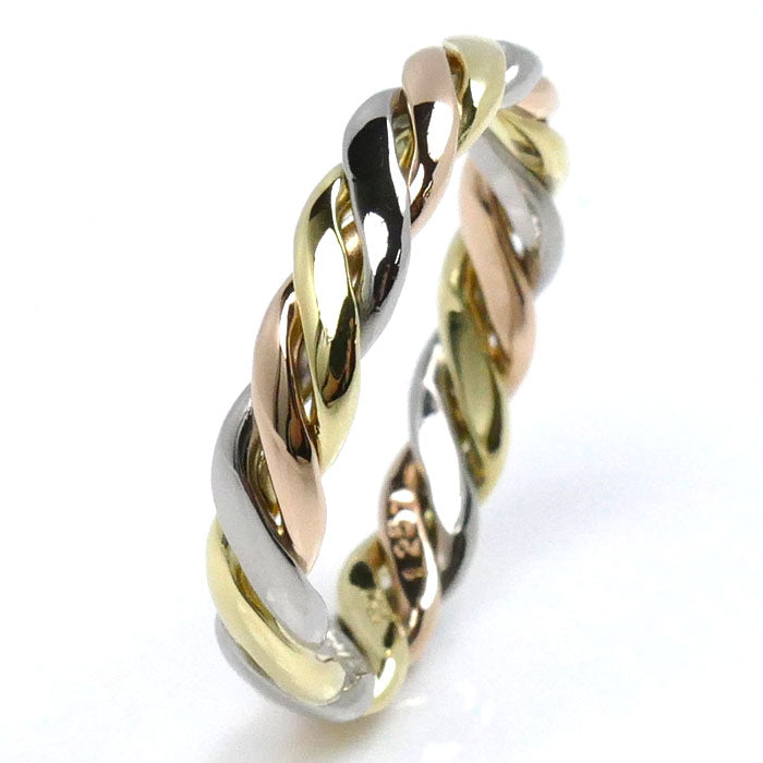 Dior K18 Gold Twist Ring 11.5