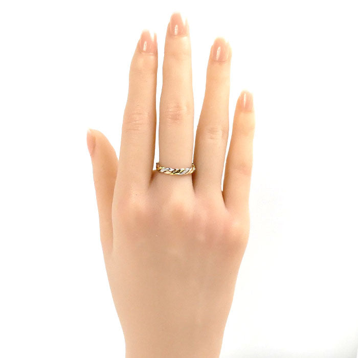 Dior K18 Gold Twist Ring 11.5