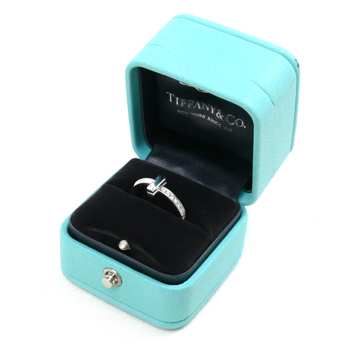 Tiffany & Co White Gold Diamond Ring