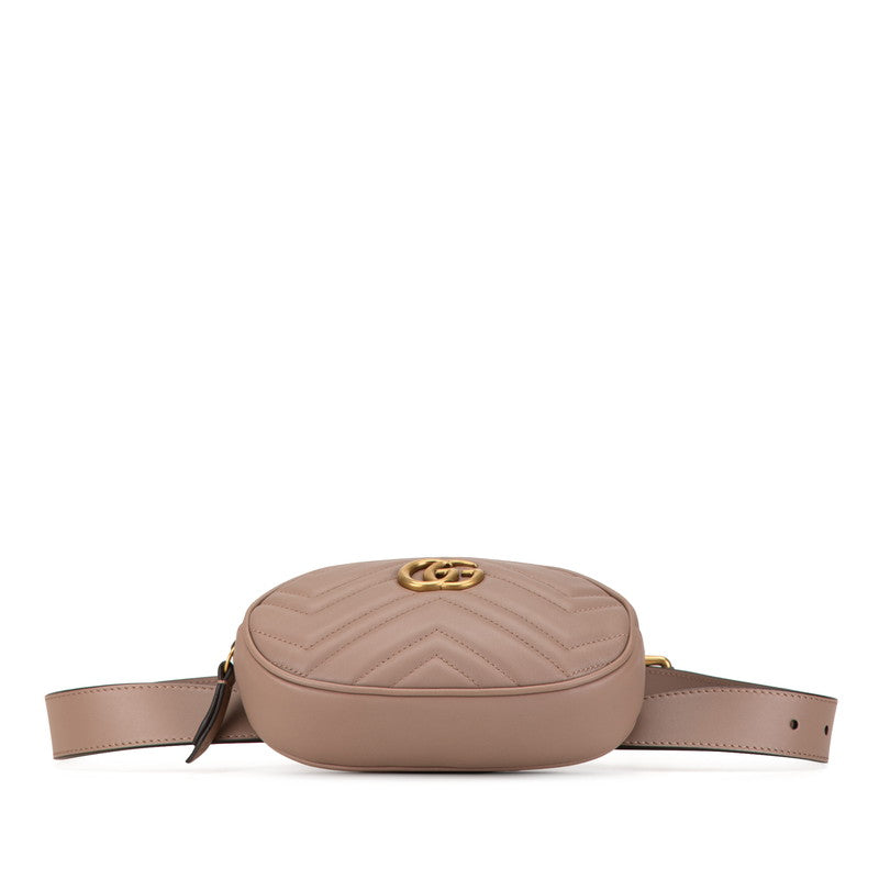 Gucci GG Marmont Quilted Leather Waist Bag