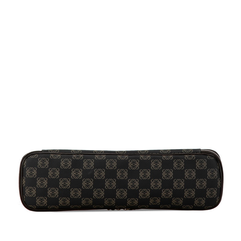 Loewe Anagram PVC Leather Clutch Bag