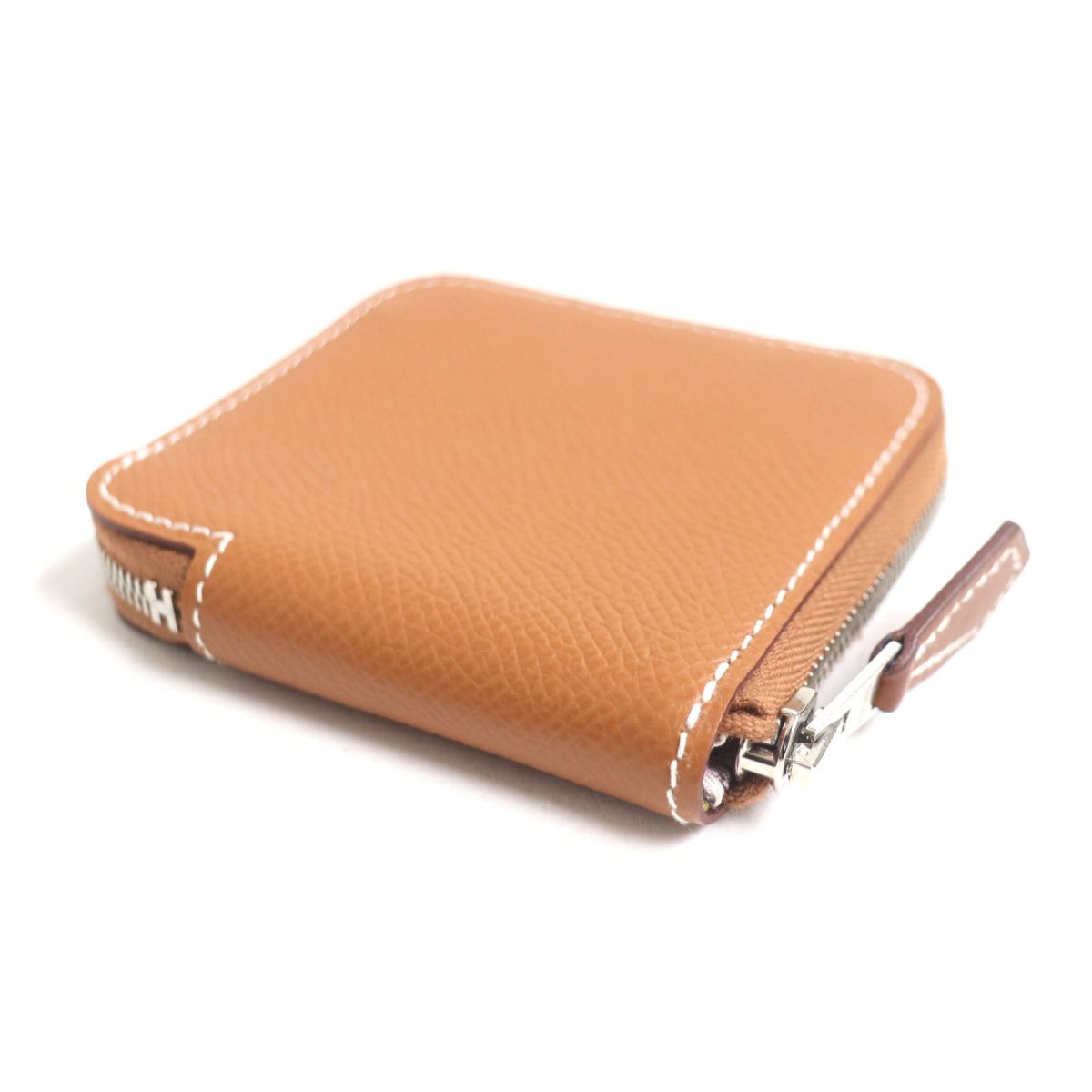 HERMES Azap Compact Mini Coin Case Epsom Leather