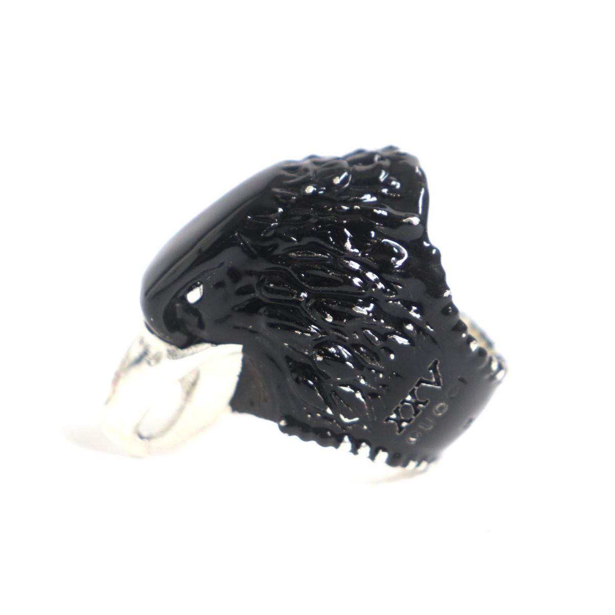 Gucci AG925 Eagle Head Ring Silver