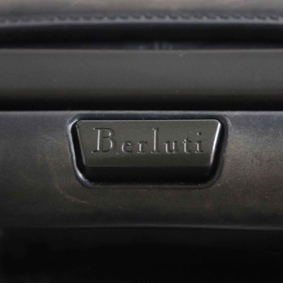 Berluti Formula 1004 Calligraphy Nylon Leather Suitcase