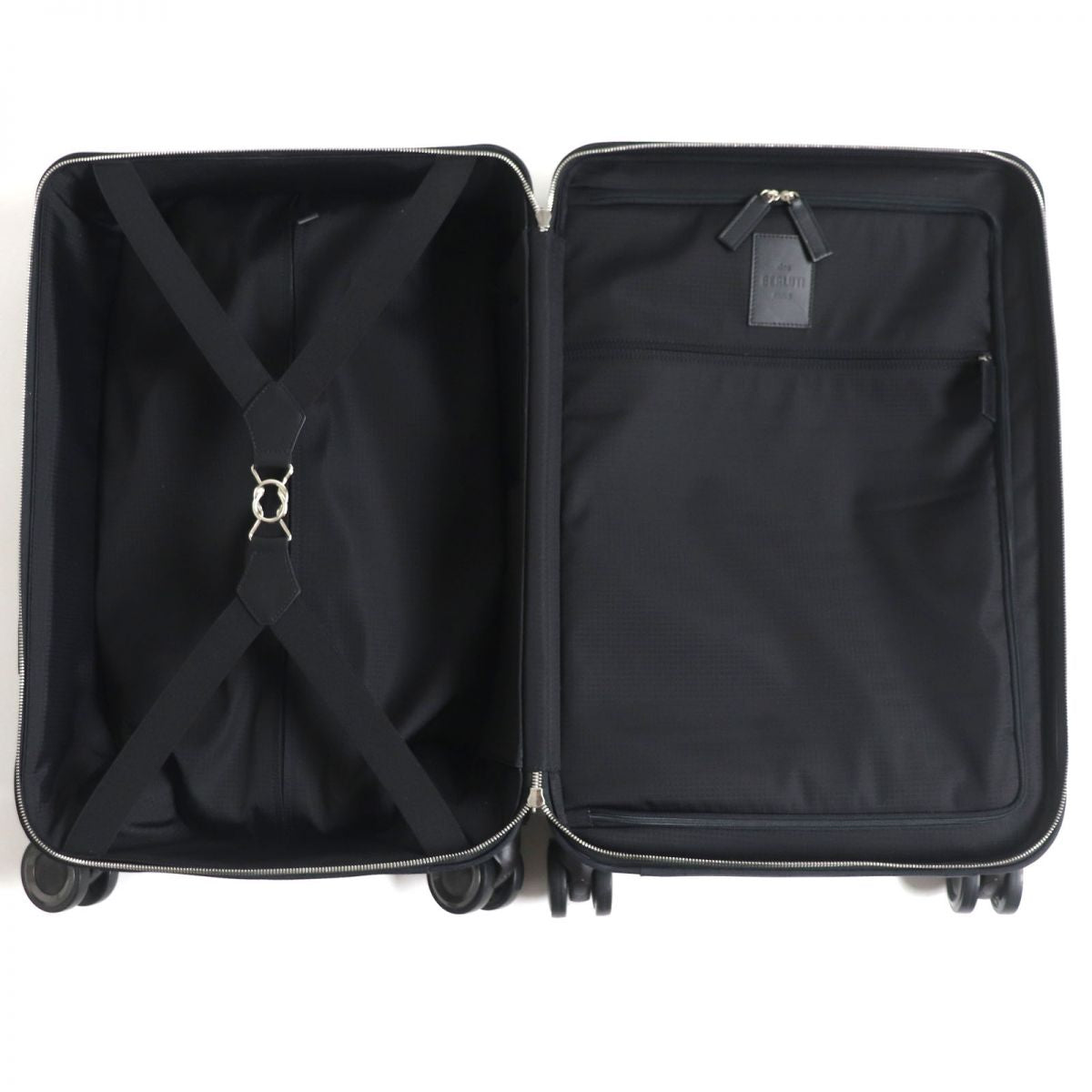 Berluti Formula 1004 Calligraphy Nylon Leather Suitcase