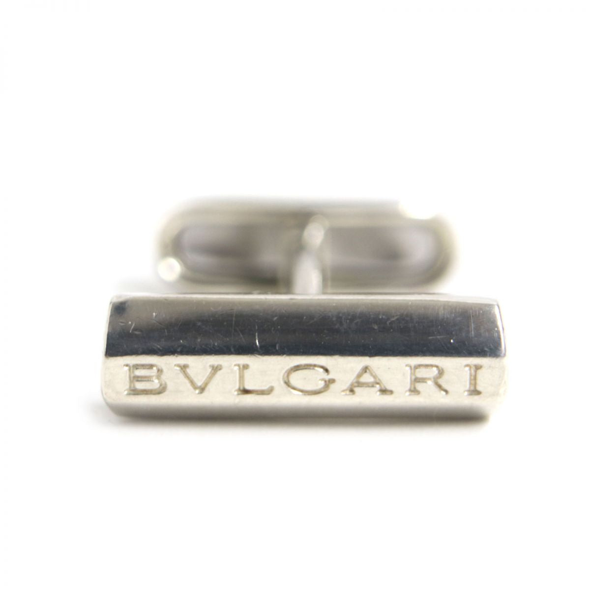 Bvlgari SV925 Silver Cufflinks Made in Italy