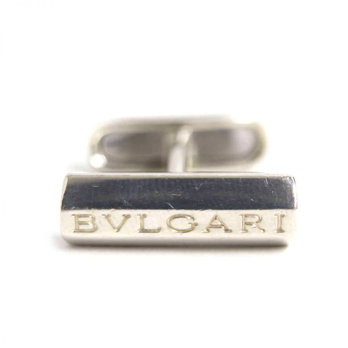 Bvlgari SV925 Silver Cufflinks Made in Italy