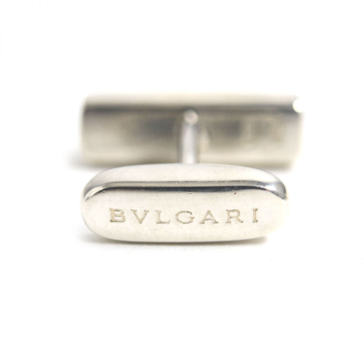 Bvlgari SV925 Silver Cufflinks Made in Italy