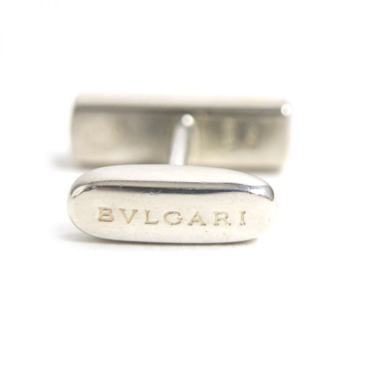 Bvlgari SV925 Silver Cufflinks Made in Italy