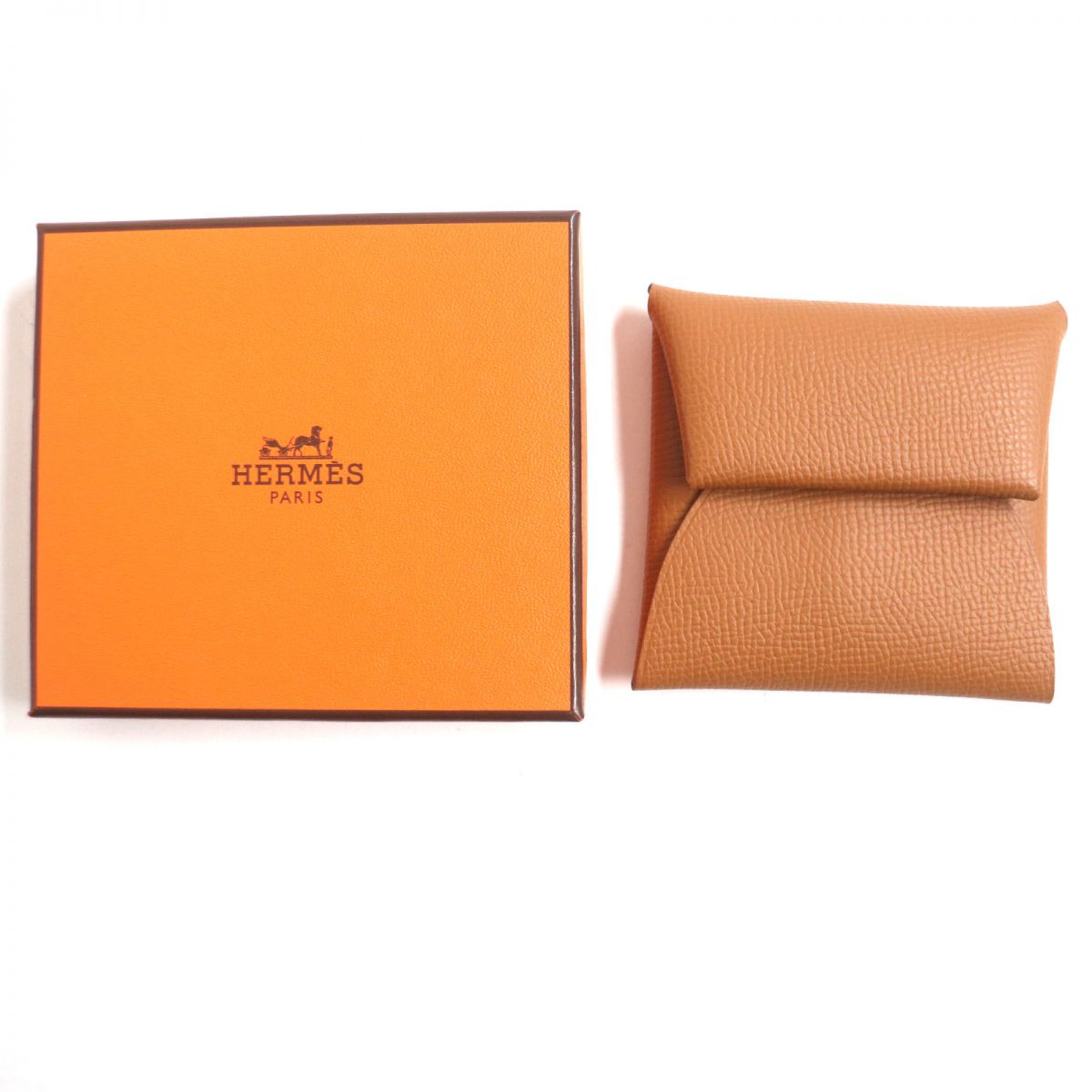 Hermes Bastia Epsom Leather Coin Case Wallet