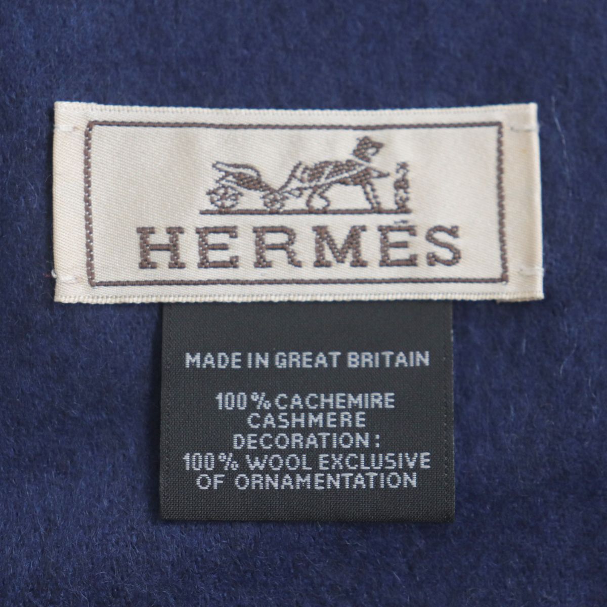 Hermes Cashmere Hello Mr. Falier Robot Scarf