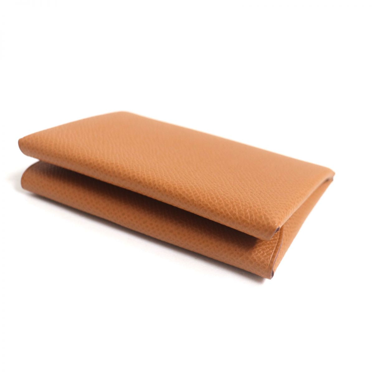 Hermes Calvi Duo Verso Leather Card Case