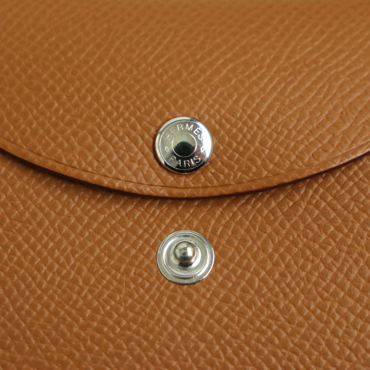 Hermes Calvi Duo Verso Leather Card Case