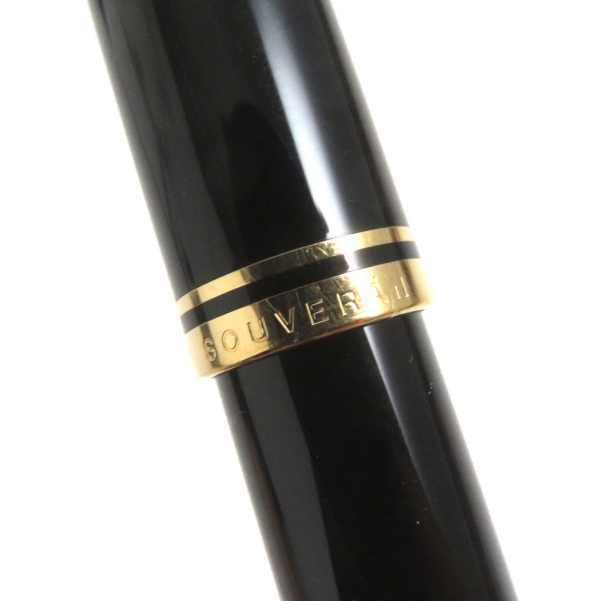 Pelikan M405 Souveraen 14K Fountain Pen Black Gold