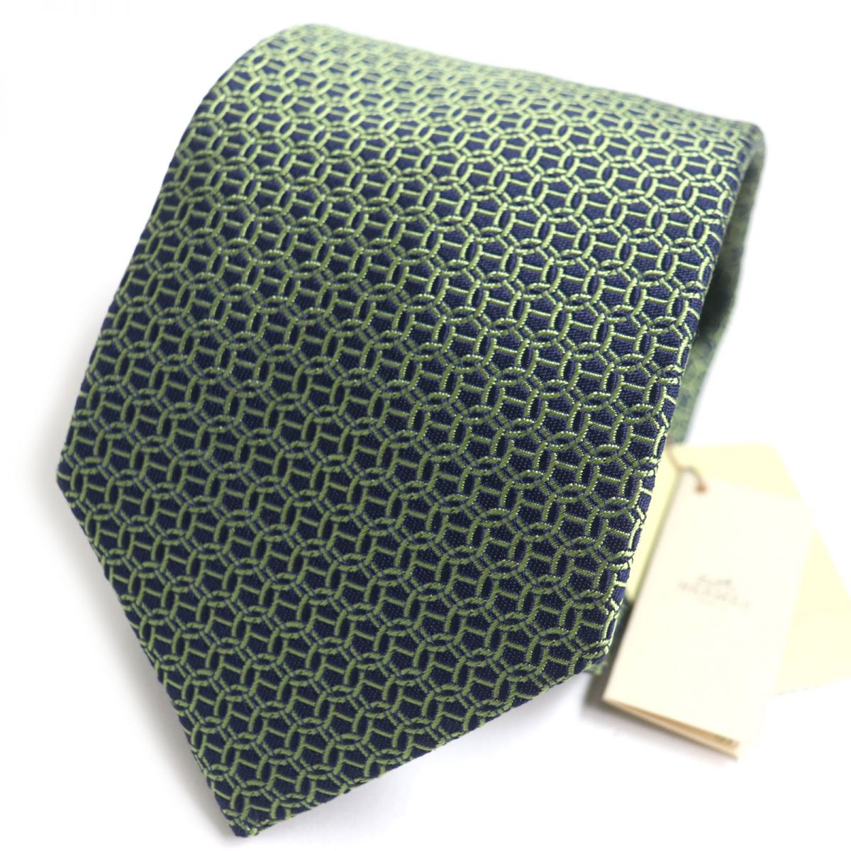 Hermes Silk Tie 655400T All-Over Pattern