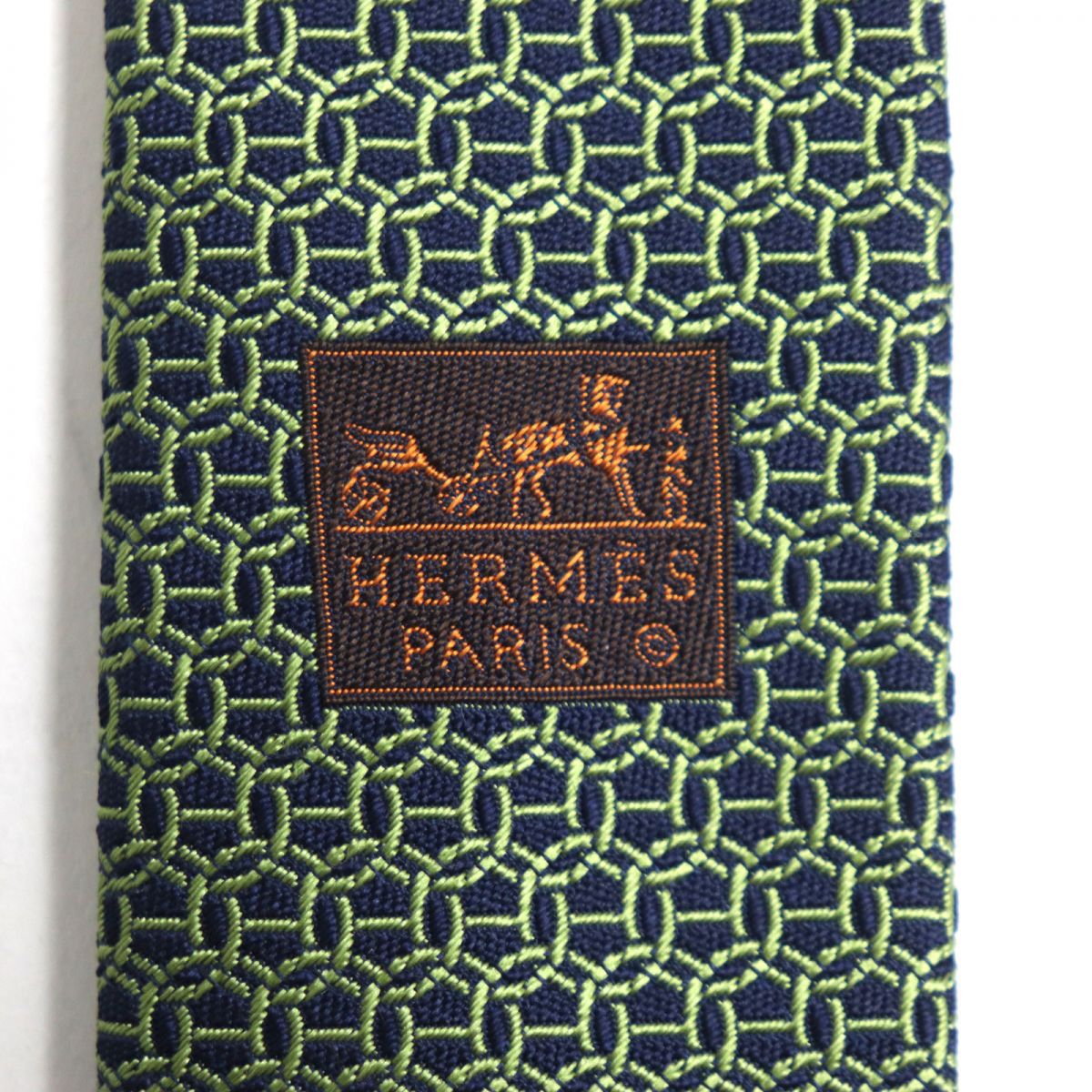 Hermes Silk Tie 655400T All-Over Pattern