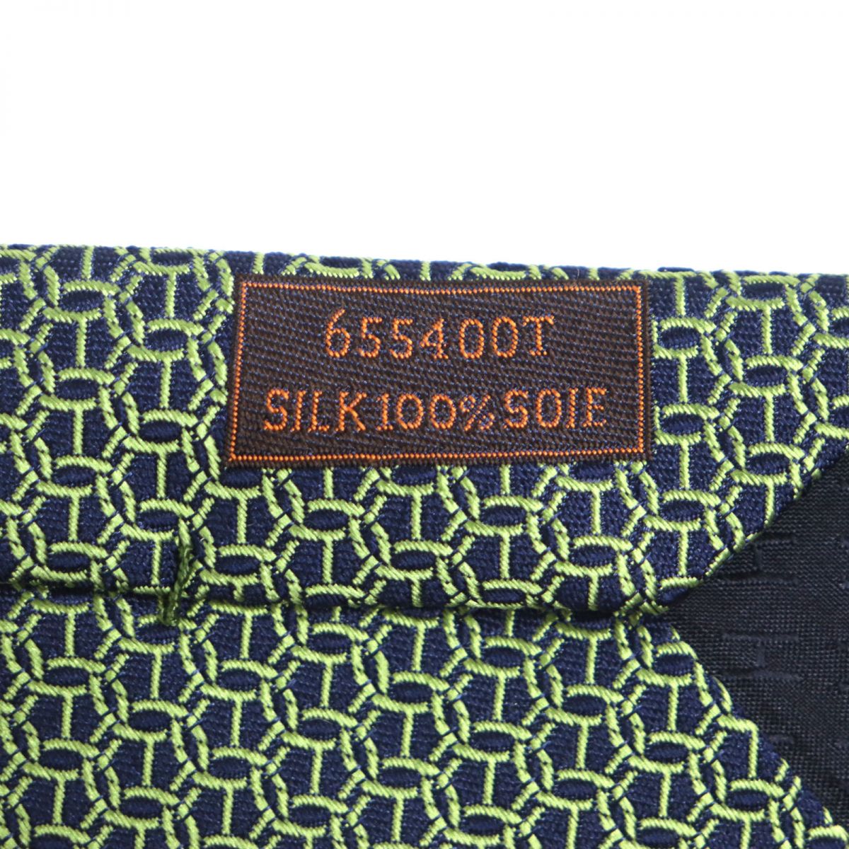 Hermes Silk Tie 655400T All-Over Pattern