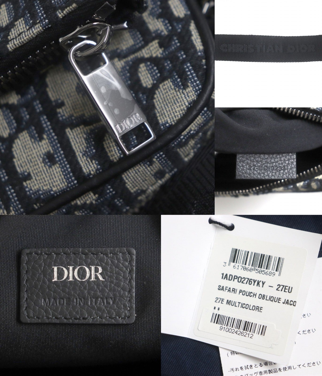 Dior Saddle 3-IN-1 Bag Navy