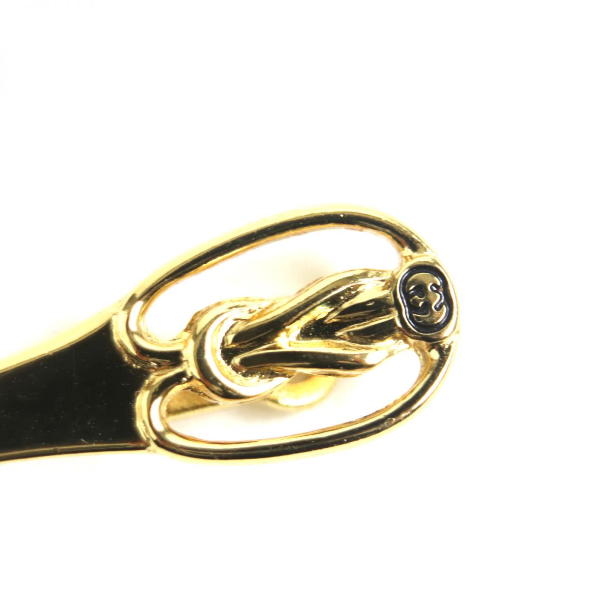 Gucci Vintage GG Logo Tie Pin Clip Bar