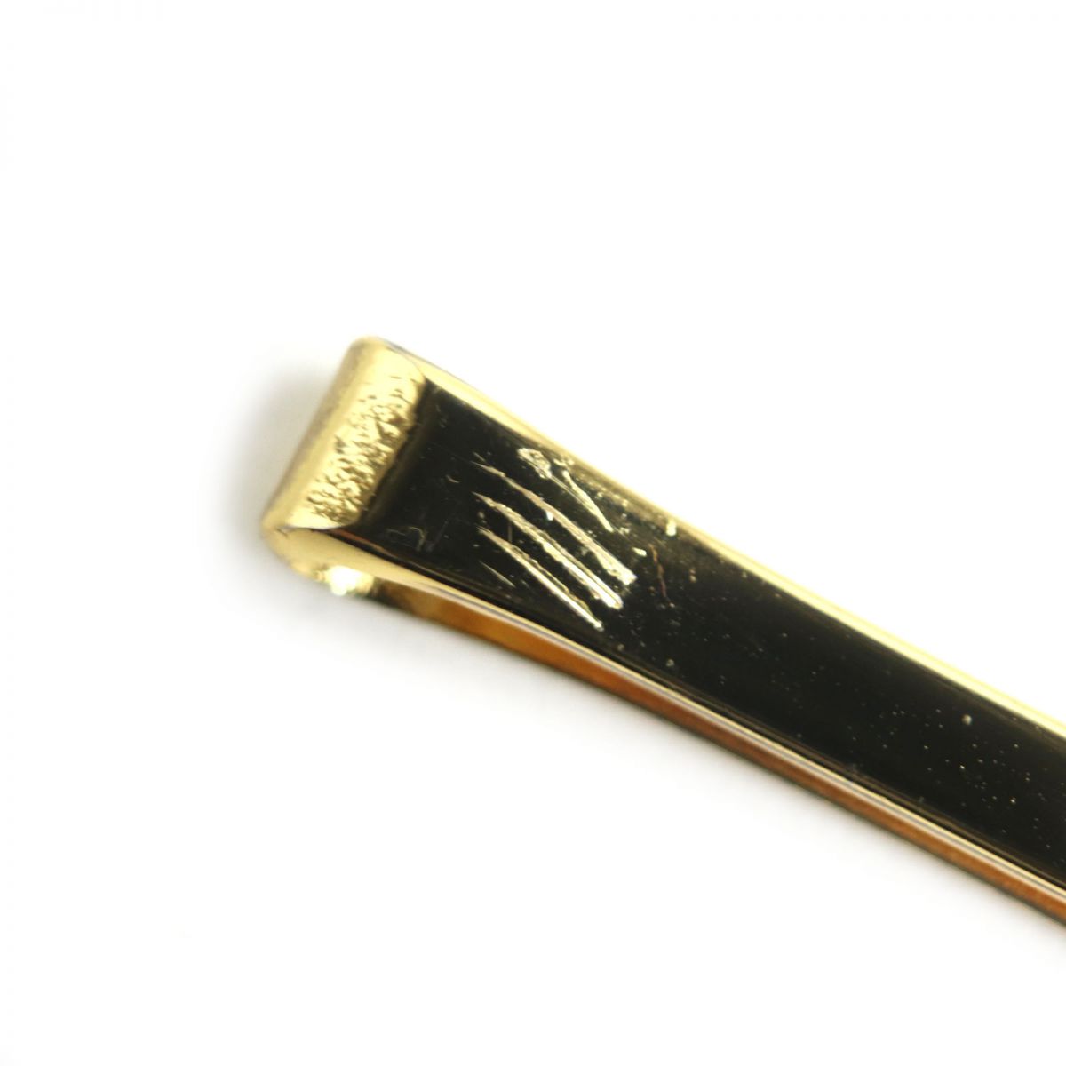 Gucci Vintage GG Logo Tie Pin Clip Bar