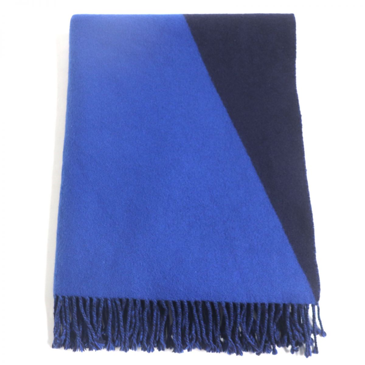 HERMES Cashmere Bicolor Shawl/Scarf