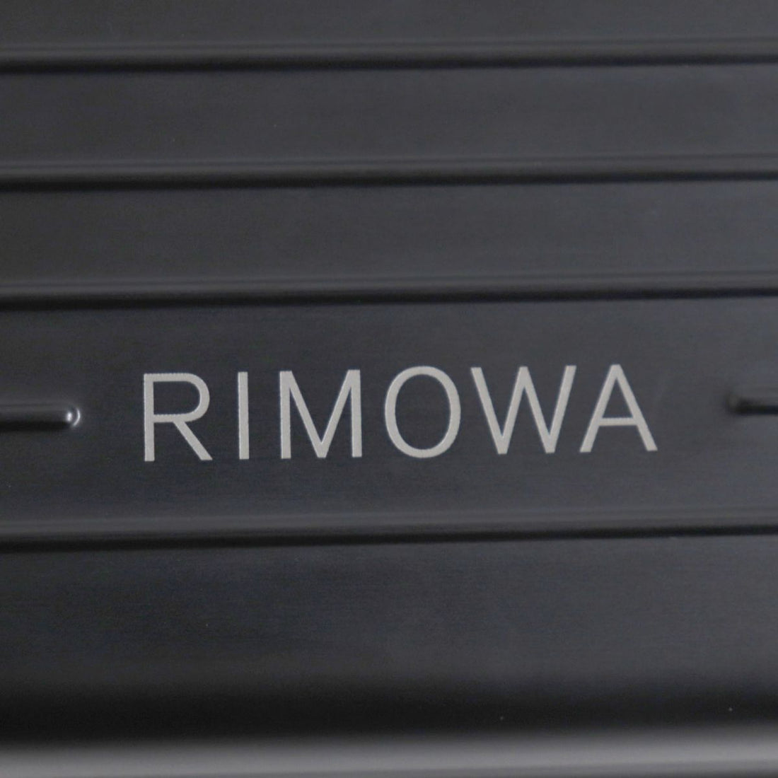 RIMOWA Aluminum Sling Clutch Body Bag Black